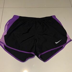 Nike Purple Dri-Fit Running Shorts
